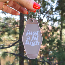 Load image into Gallery viewer, just a lil high vintage keychain
